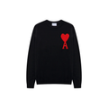 Herzlogo Knit Pullover Schwarz