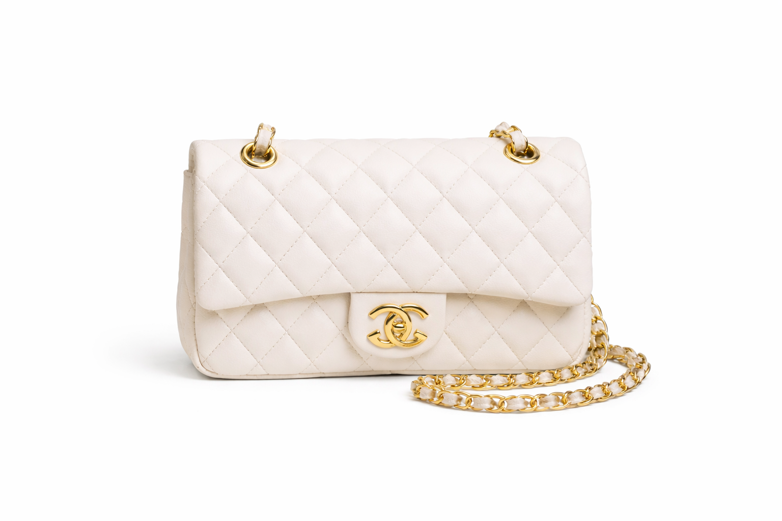 Noir Quilted Elegance Bag