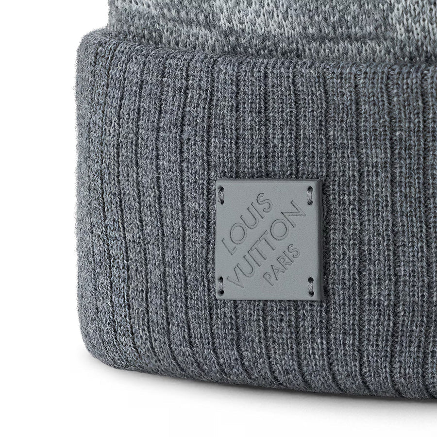 LV" Beanie Grau