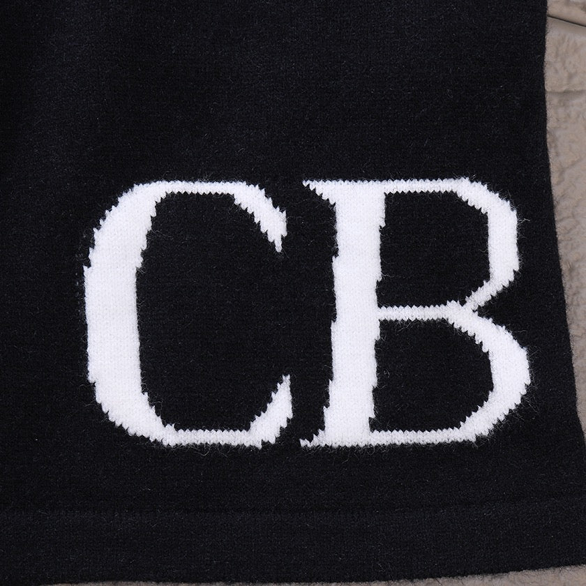CB" Shorts Black