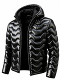 “Men’s Retro Warm Outdoor Jacket Cotton Coat”