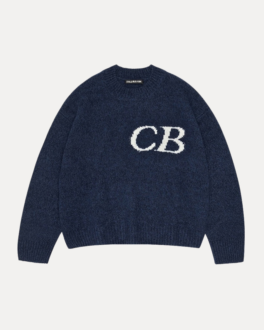 CB Signature Strickpullover Navy