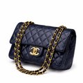 Noir Quilted Elegance Bag